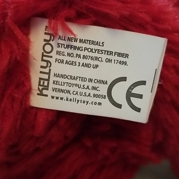 Red Chicago Baseball Monkey with Attachable Hands and Feet for Displaying Purpos - Picture 4 of 4